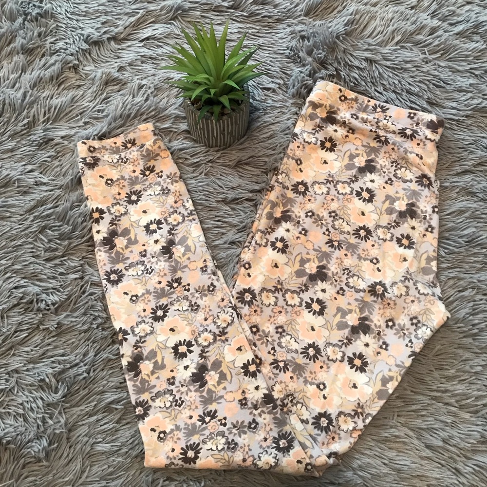 Floral leggings